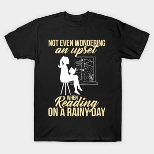 Reading on a rainy day T-Shirt